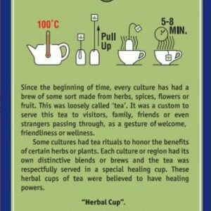 Herbal Cup Herbal Tea Bednite 16 Tea Bags