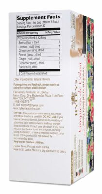 Hyleys Colon Cleanse Tea Assorted Flavors 42 Tea Bags