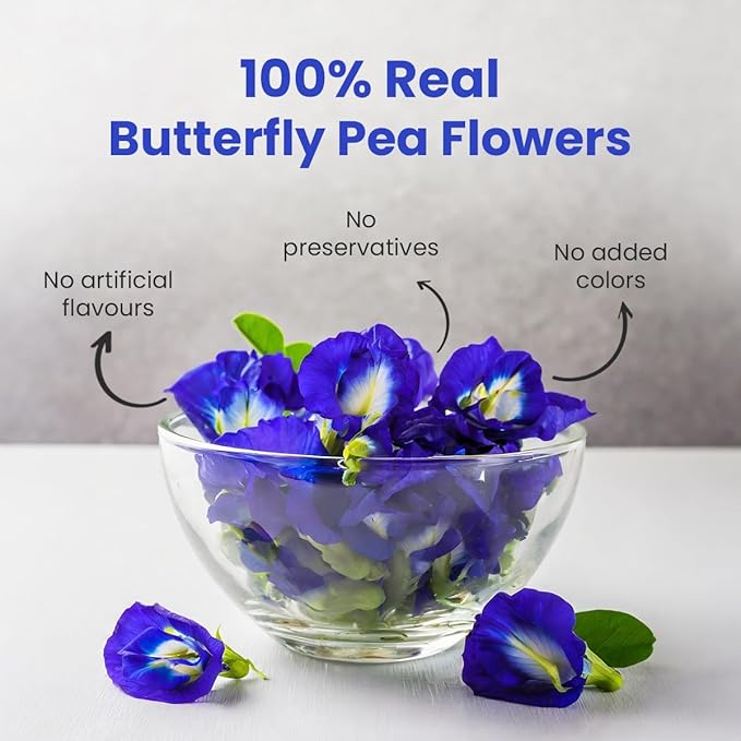 BLUE TEA Butterfly Pea Flower Tea 10 Teabags Pack of 2