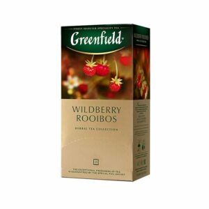 Greenfield Wildberry Rooibos Herbal Tea Fruit & Herbal Collection 25 Teabags
