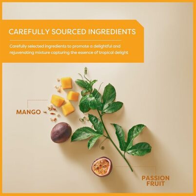 Wissotzky Mango Passion Fruit Herbal Tea 6 Pack 120 Tea Bags