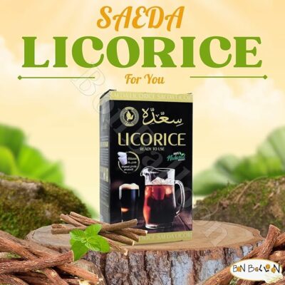 Saada Licorice Liquorice Pure Natural Premium Raw Root Extract Powder 1 Pack