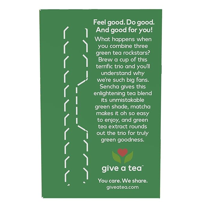 NOW Foods Certified Organic Green Kick Tea 24 Teabags