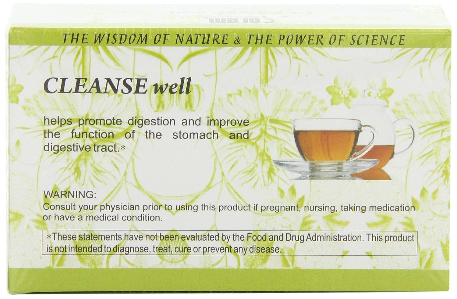 Salem Botanicals Cleanse Well Tea Supports Digestion Bloating Relief & Detoxification 20 Tea Bags