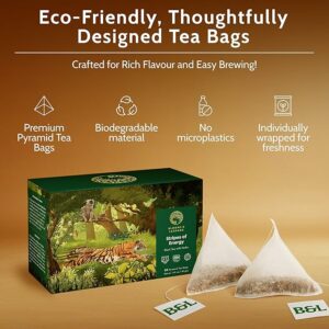 Blooms & Leopard Premium Black Tea Bags 20 Tea Bags