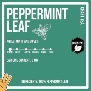 Revival Tea Company Peppermint Tea Loose Leaf 3 Ounces