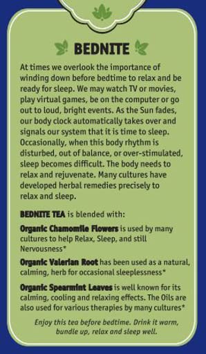 Herbal Cup Herbal Tea Bednite 16 Tea Bags