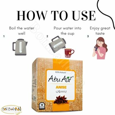 Abu Auf Anise Natural Herbs Tea 2 Pack