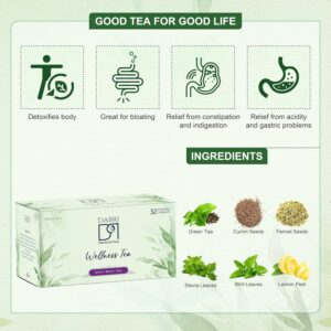 Dabri Daily Belly Wellness Tea Bags 32 Teabags Great for Bloating