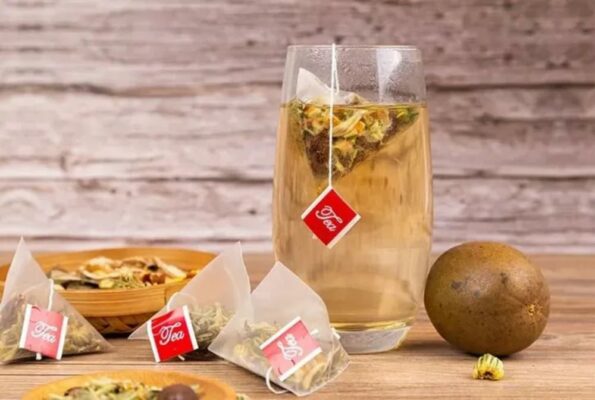 ORIENTAL XINYANG Chinese Black Herbal Tea Cooling Refreshment 30 Bags