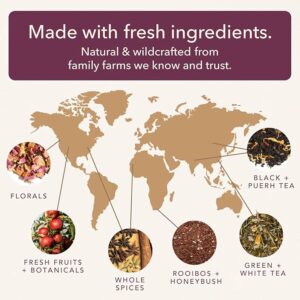 Night Cap Herbal Tea Sleepytime Loose Leaf Tea for Relaxation & Sleep Makes 60–80 Cups