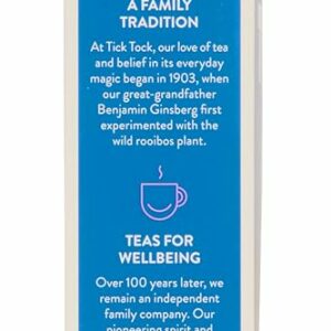 TICK TOCK TEAS Bedtime Herbal Tea Blend 20 Tea Bags