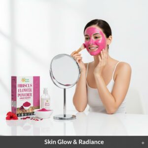 Herbs Botanica Hibiscus Powder 100% Pure & Natural for Hair Skin