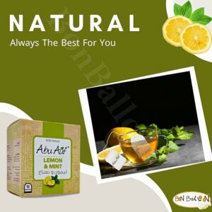 bonballoon Abu Auf Brilliant Lemon & Mint Tea Pure Drink