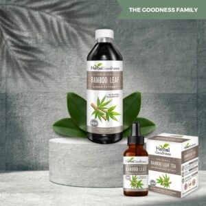 Bamboo Silica Supplements Organic Hair Skin and Nails Vitamins Collagen Tea 24 Bags