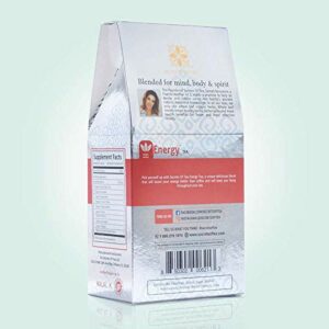 Secrets of Tea Herbal Energy Tea Organic Black Tea with Natural Caffeine