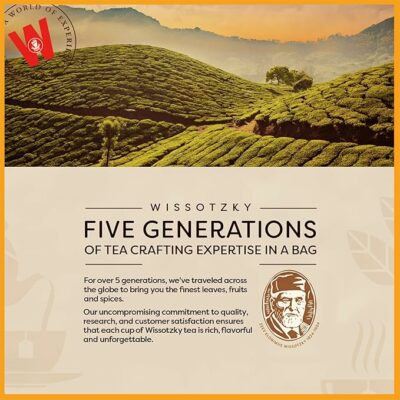 Wissotzky Mango Passion Fruit Herbal Tea 6 Pack 120 Tea Bags