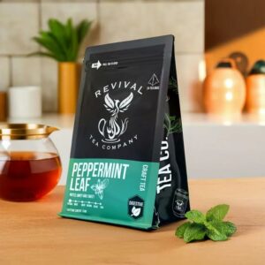 Revival Tea Company Peppermint Tea Loose Leaf 3 Ounces