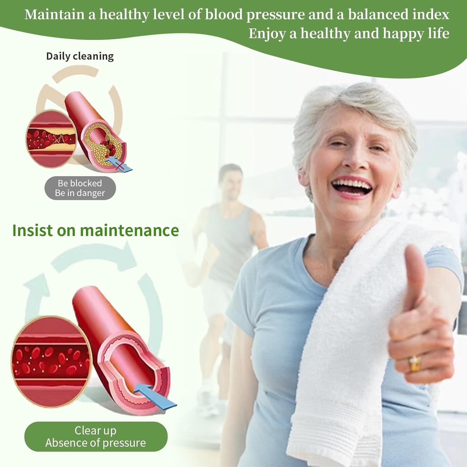 Baihuatang Pressure Balance Herbal Tea Blood Pressure Tea Bags 5g X 90 Bags