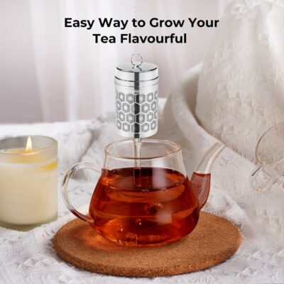 Reinmoson Tea Strainers for Loose Tea Extra Fine Mesh Tea Infuser