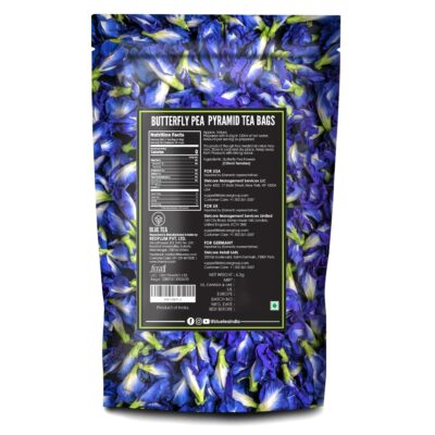 BLUE TEA Butterfly Pea Flower Tea 10 Teabags Pack of 2