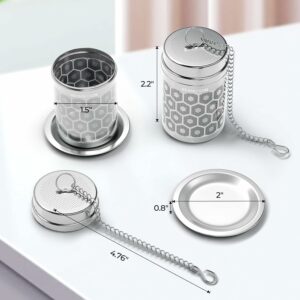Reinmoson Tea Strainers for Loose Tea Extra Fine Mesh Tea Infuser