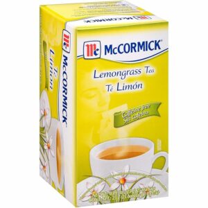 McCormick 25 Count Caffeine Free Lemongrass Tea Bags 0.89 oz