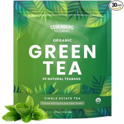 Cederberg Tea Company Organic Green Tea 30 Tea Bags