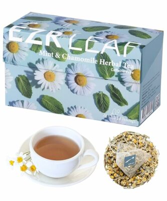 EZR Leaf Mint & Chamomile Herbal Tea 20 Tea Bags