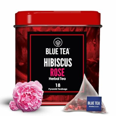 BLUE TEA Hibiscus Tea 18 Teabags SKIN GLOW ENHANCING TEA