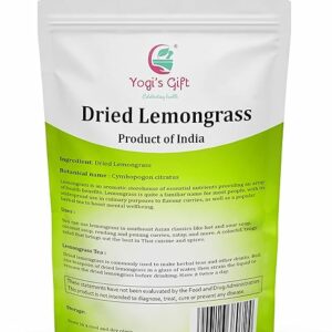 Dried Lemongrass 1 LB Cut and Sifted Loose Leaf