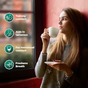 Lavitali, Fennel Tea Bags 100% Pure Herbal Tea 60 bags