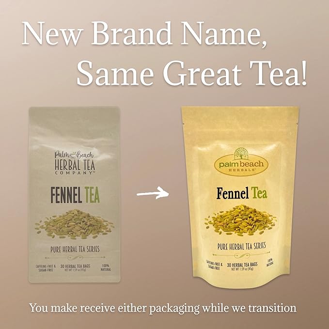 Fennel Tea Pure Herbal Tea 30 Tea Bags 100% Natural
