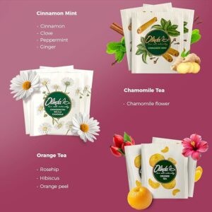 Olinda Healing Flowers & Roots Gift Box Natural Caffeine Free Tea 45 Teabags