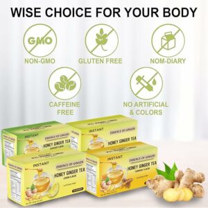 Natural Honey Ginger Crystals 20 Instant Herbal Tea Bags