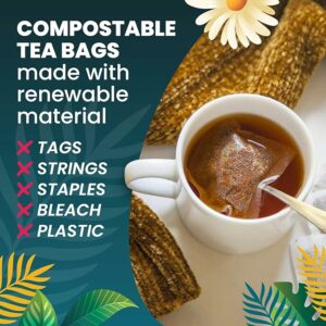 Organic Chamomile Tea 100 Tea Bags Organic Herbal Tea