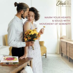 Olinda Healing Flowers & Roots Gift Box Natural Caffeine Free Tea 45 Teabags