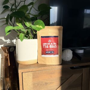 Hibiscus Tea Bags Refreshing Wellness Herbal Tea Blend 30 Teabags
