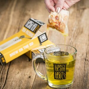 Tiesta Tea Loose Leaf Filters for Brewing 100 Empty Bags