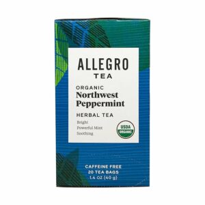 Allegro Tea Organic Northwest Peppermint 20 Tea Bags