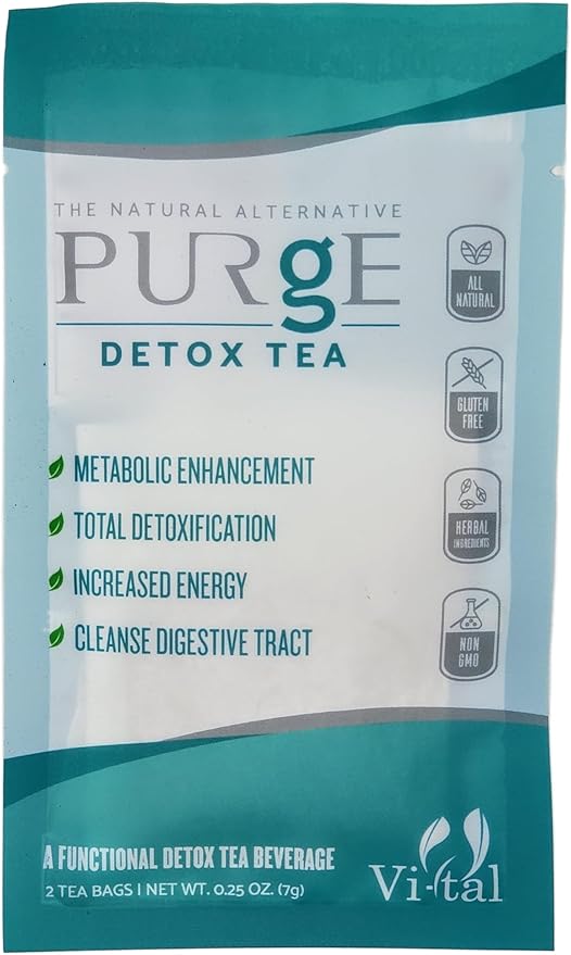 Purge Detox Slimming Tea 1 Week Supply 100% Natural