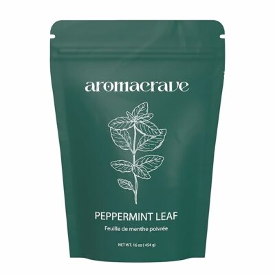 Peppermint Leaf Cut & Sifted 100% Natural Dried 16oz Zip Lock Bag