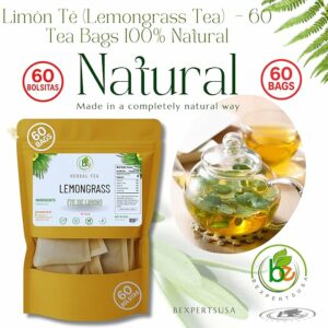 Limón Té Lemongrass Tea 60 Tea Bags