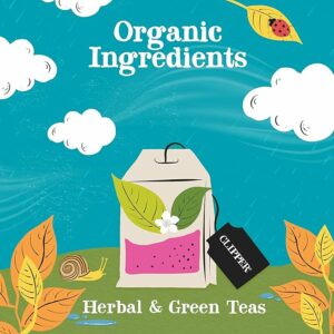 Clipper Tea Organic Herbal & Green Tea Set Gift Box