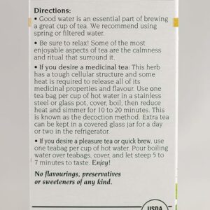 CELEBRATION HERBALS Ginger Root Tea Organic 24 TeaBag