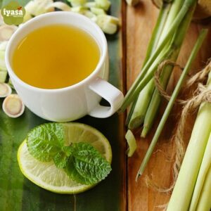 Iyasa Holistics Organic Lemongrass Tea Loose Leaf Cuts