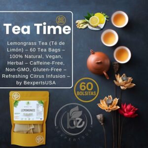 Limón Té Lemongrass Tea 60 Tea Bags