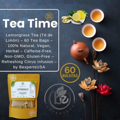 Limón Té Lemongrass Tea 60 Tea Bags