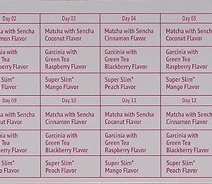 HYLEYS Lakma 14 Day Weight Loss Kit Green Tea 42 Tea Bags