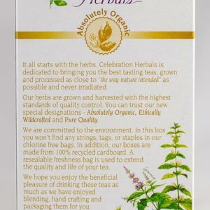 CELEBRATION HERBALS Ginger Root Tea Organic 24 TeaBag